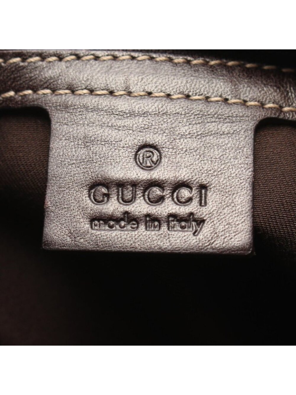 Gucci Tote GG Canvas Beige Brown - Picture 4 of 12